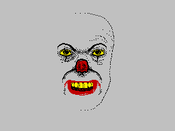 evil clown